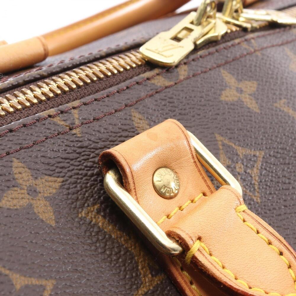 LOUIS VUITTON Brown Monogram Leather Boston Bag - Picture 8 of 14